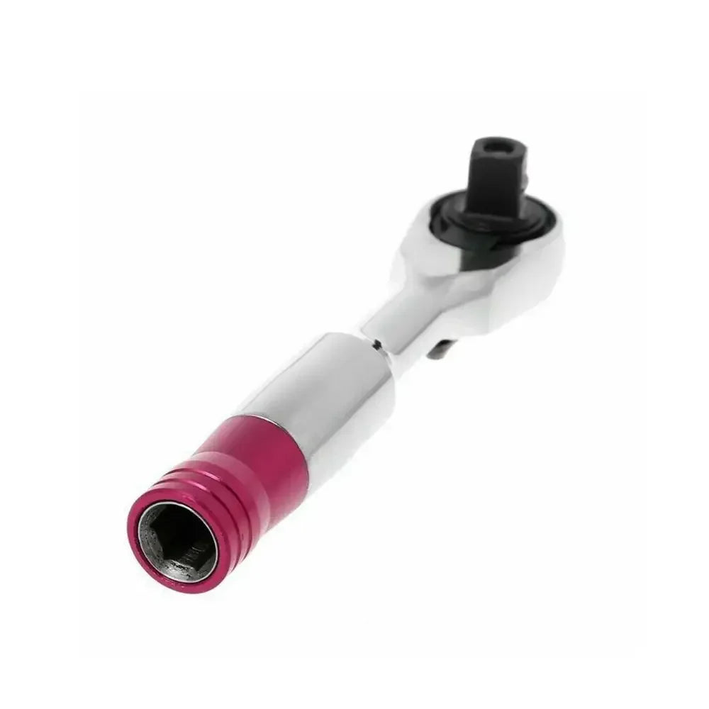 72 Teeth Torque Ratchet Wrench 1/4'' Mini Socket Wrenches Repair Tool For Vehicle Bicycle Bike