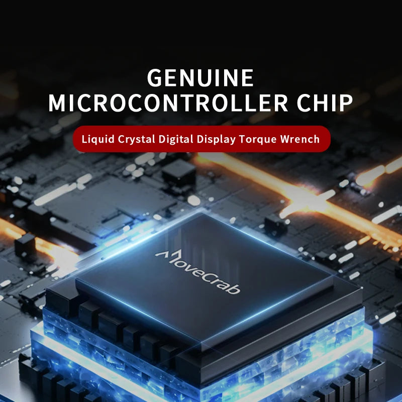 Digital Torque Wrench 0.6-340N.m Adjustable, 2% Accuracy with LED/Buzzer Alert for Car Bike Motorcycle