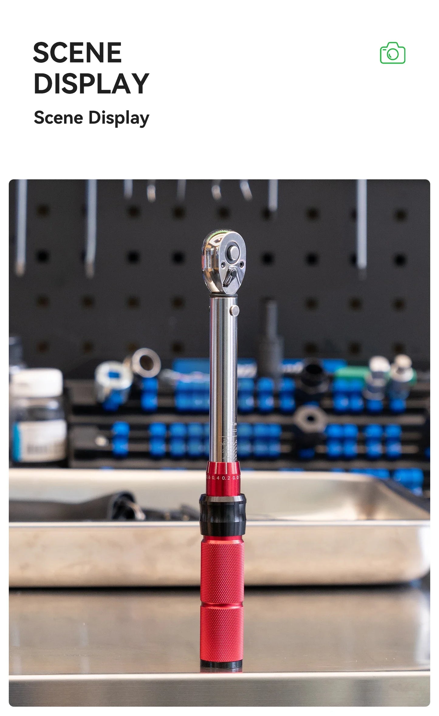 ROCKBROS High Precision Torque Preset Wrenches 2-24 Nm Torque Adjustable 72 Tooth Ratchet Quick Release Torque Wrenches