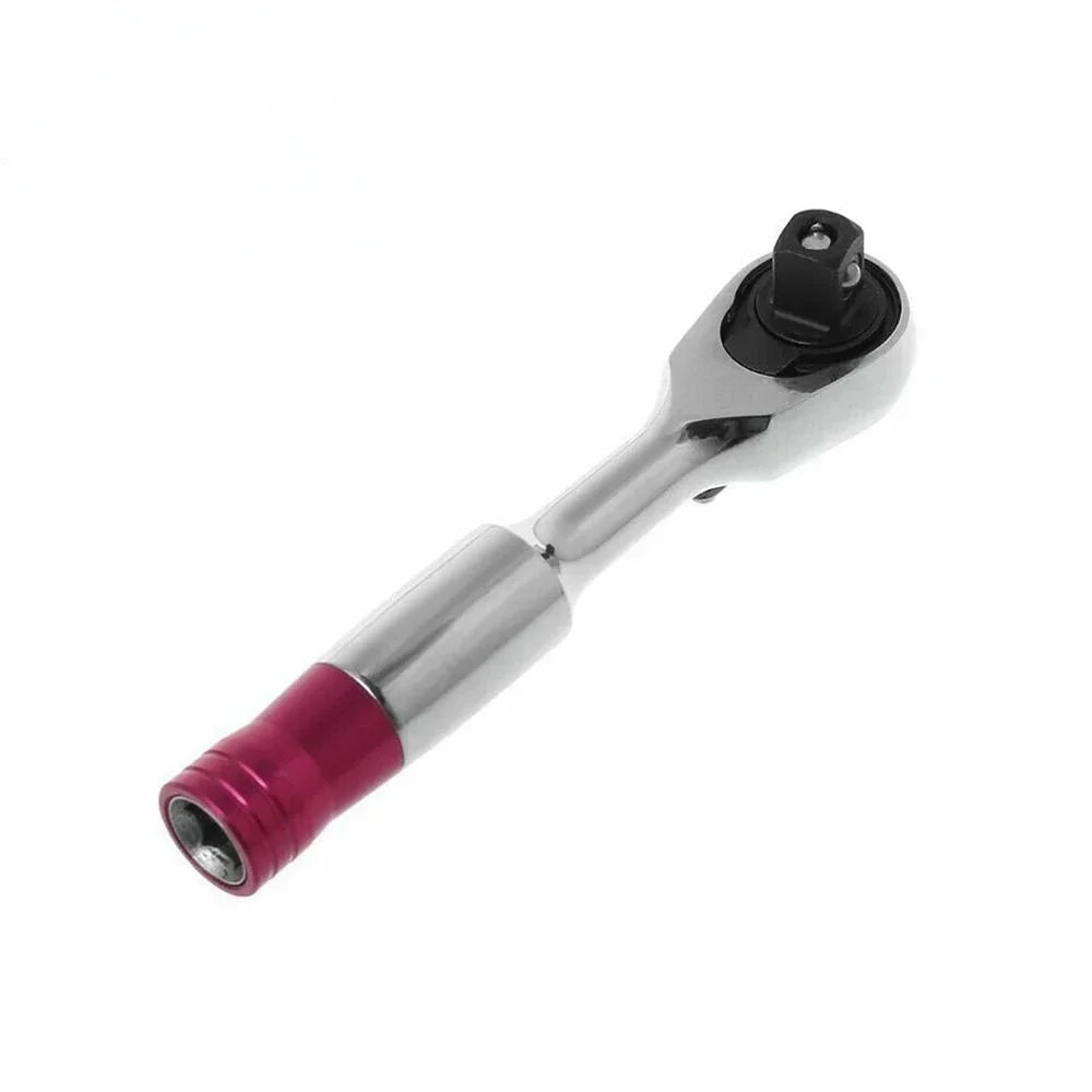 72 Teeth Torque Ratchet Wrench 1/4'' Mini Socket Wrenches Repair Tool For Vehicle Bicycle Bike